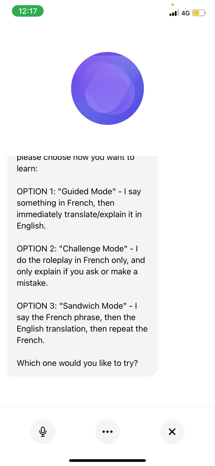 UniFluent AI Conversation Partner - Practice speaking with AI